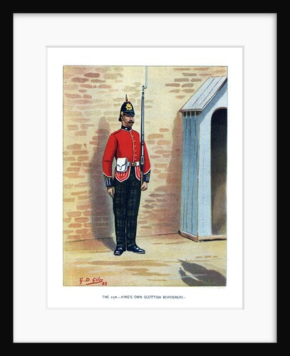 The 25th King's Own Scottish Borderers by Geoffrey Douglas Giles