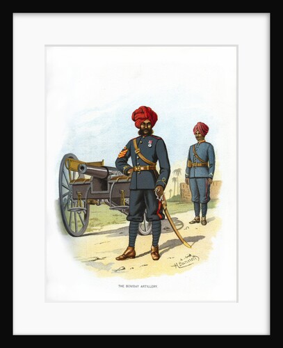 The Bombay Artillery by H Bunnett