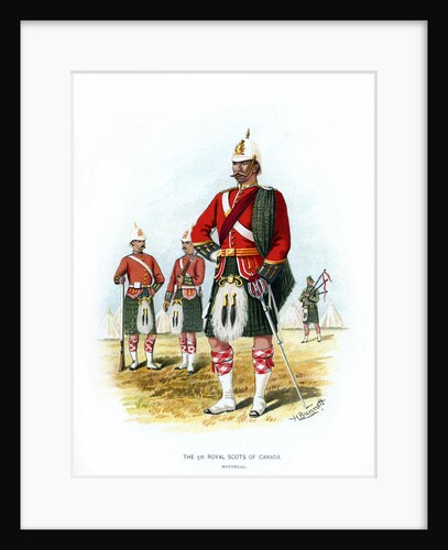The 5th Royal Scots of Canada, Montreal by H Bunnett