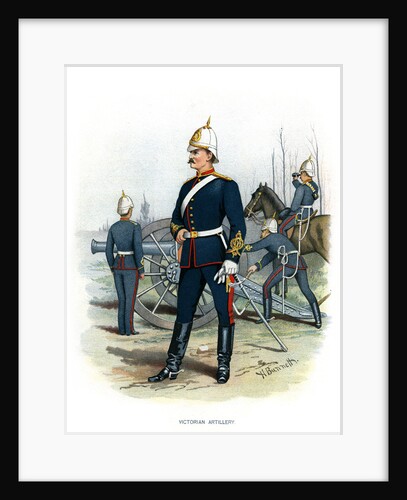 Victorian Artillery by H Bunnett