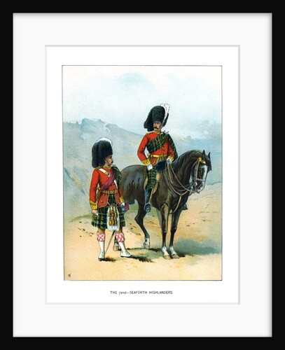 The 72nd Seaforth Highlanders by Anonymous