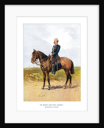 The Queen's Own Royal Regiment, Staffordshire Yeomanry by Anonymous