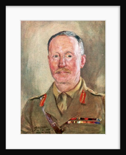 Sir WP Pulteney, British First World War general by Anonymous