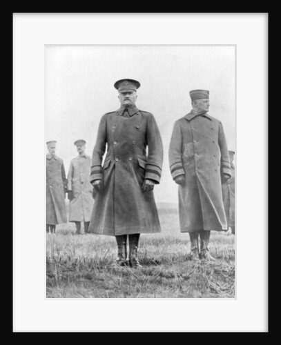 John Pershing and Hunter Liggett, American First World War generals, March 1918 by Anonymous