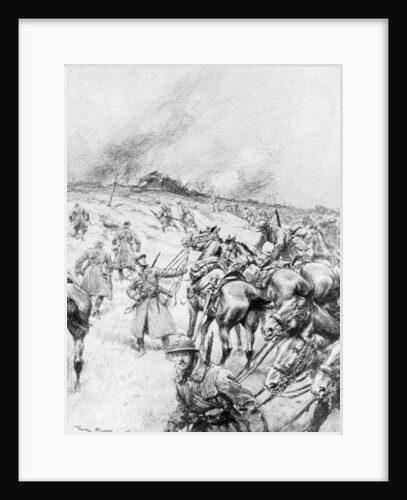 French Cavalry in Action by Georges Bertin Scott