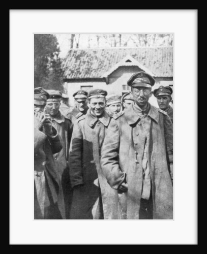 German prisoners taken on 18 April 1918, France by Anonymous