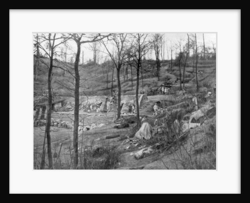 Allied command post on Mount Kemmel near Ypres, Belgium by Anonymous