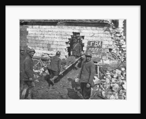 French field hospital near Moreuil, Picardy, France by Anonymous