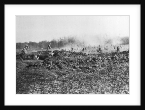 French counter-attack between the Somme and the river Oise, Picardy, France by Anonymous