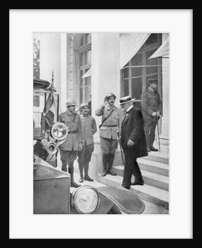 French Prime Minister Georges Clemenceau in Versailles, France 3 June 1918 by Anonymous