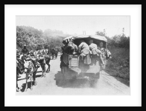 The Third Battle of the Aisne, Chemin des Dames, France by Anonymous