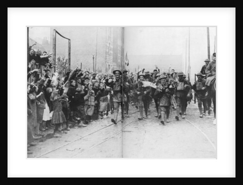 Lille being liberated by the British, France by Anonymous