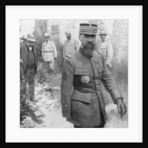 Georges Clemenceau and General Gouraud, 6th July 1918 by Anonymous