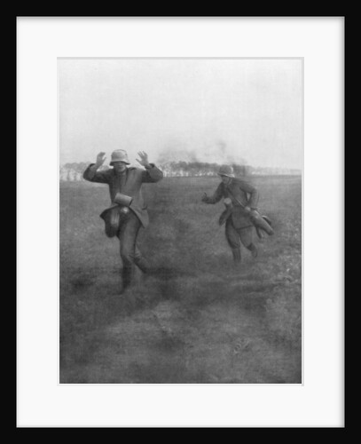 German soldiers surrendering near Vierzy, south of Soissons by Anonymous