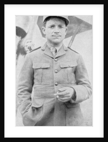 Raoul Lufbery, French-American fighter pilot and flying ace of World War I by Anonymous