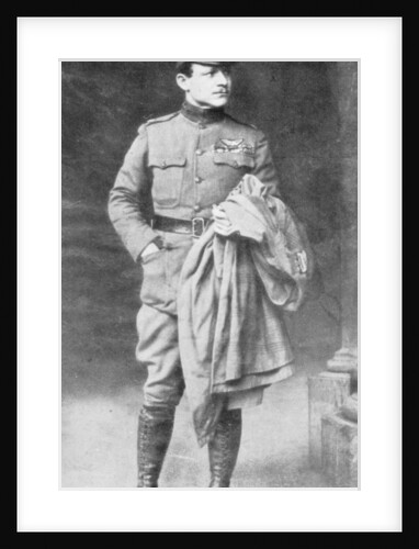 Raoul Lufbery, French-American fighter pilot and flying ace of World War I by Anonymous