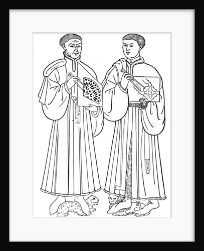 The architects of the Church of St Ouen, Rouen by Anonymous