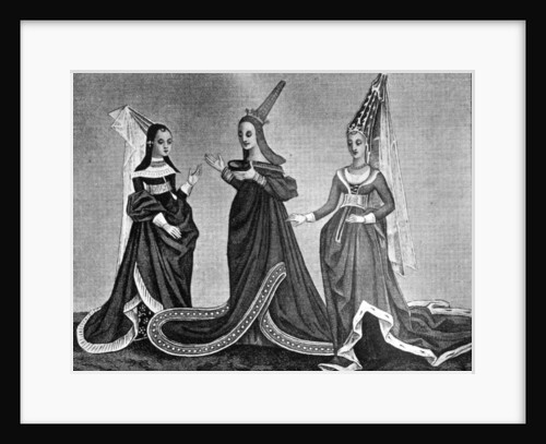 Female headdresses by Anonymous