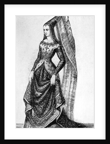 The steeple headdress and veil by Anonymous