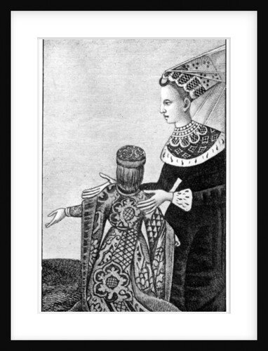 The butterfly headdress by Anonymous