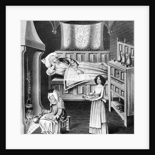 Matron and servant in the sick-chamber by Anonymous