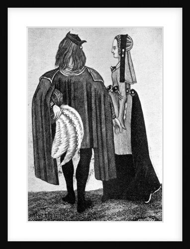 Male and female costume by Anonymous