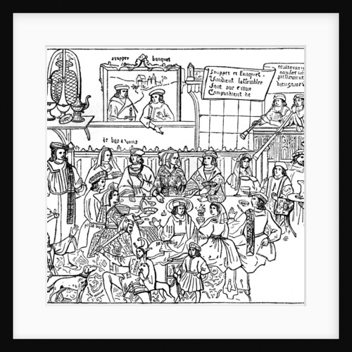 A dinner party by Anonymous