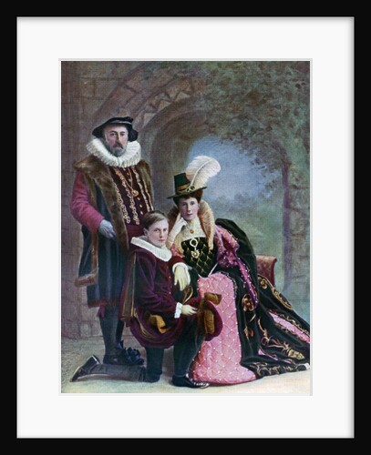 Elizabethan costume by Anonymous