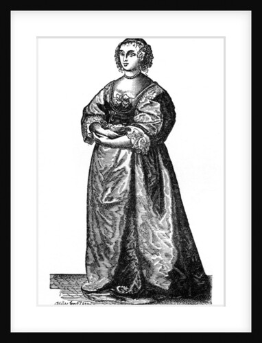 English court lady by Anonymous
