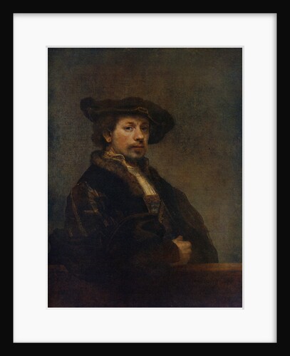 Self Portrait at the Age of 34 by Rembrandt Harmensz van Rijn