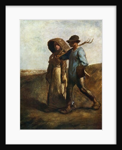 Going to Work by Jean Francois Millet