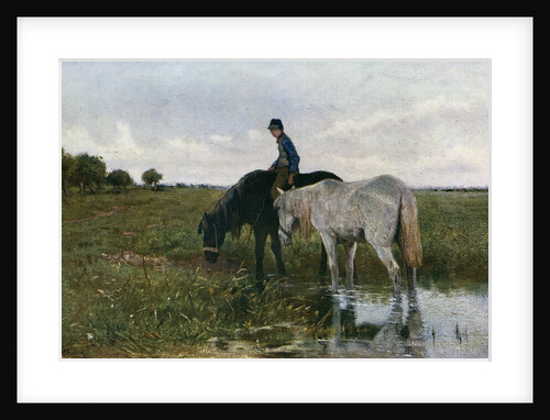 Watering Horses by Anton Mauve