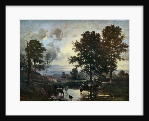 Watering Cattle by Constant Troyon