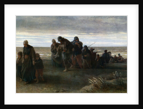 Fishermen carrying a Drowned Man by Jozef Israels