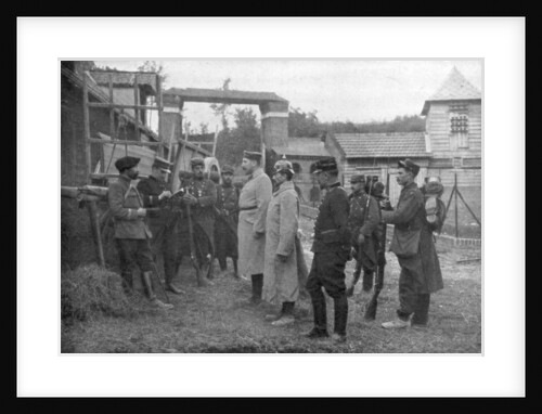Interrogation of German prisoners, France, August 1914 by Anonymous