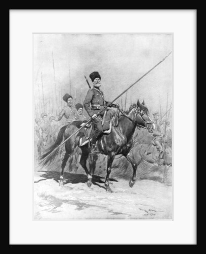 Cossack Cavalry by Georges Bertin Scott