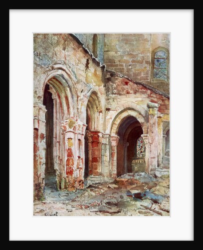 The Church of Sermaize by Pierre Vignal