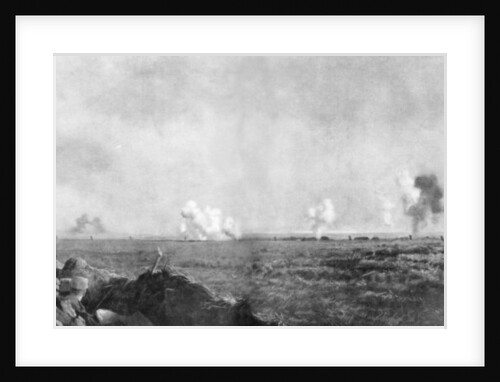 The front line around the Aisne, France, World War I by Anonymous