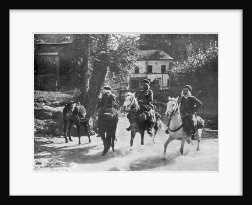Sudanese cavalry, France by Anonymous
