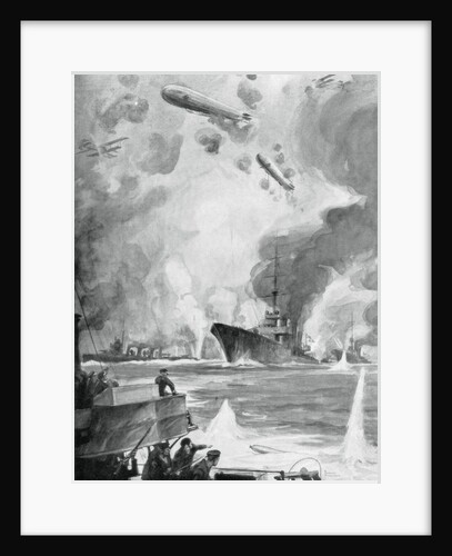 Cuxhaven Raid by Charles Fouqueray
