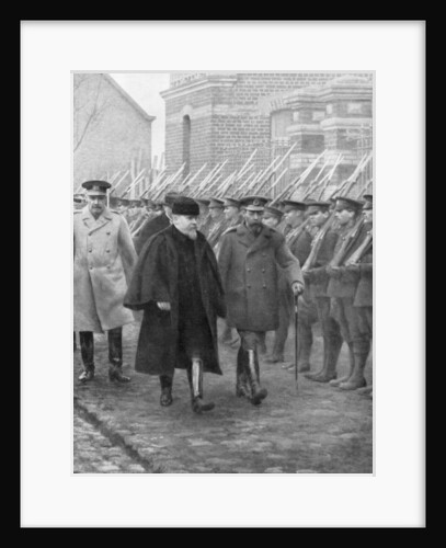 French President Raymond Poincare and King George V, December 1914 by Anonymous