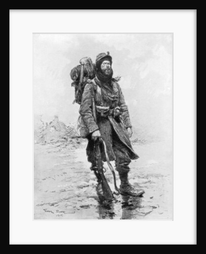 The Soldier of 1915, (the archetypical Poilu) by Georges Bertin Scott