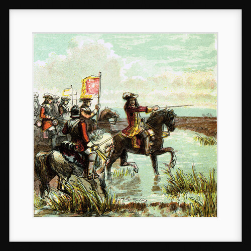 The Battle of The Boyne by Anonymous