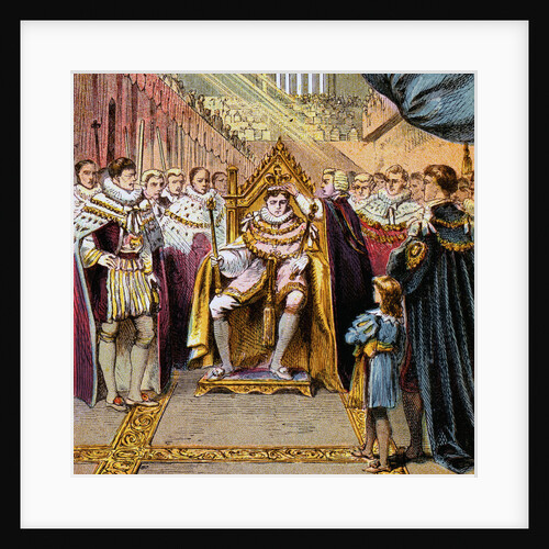 Coronation of George IV by Anonymous