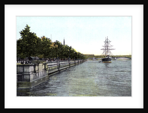 Thames Embankment, London by Anonymous