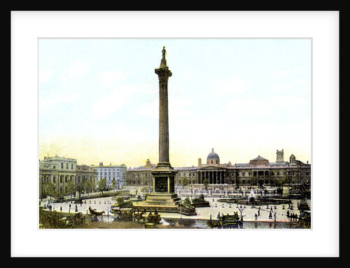 Trafalgar Square And Nelson's Column, London by Anonymous