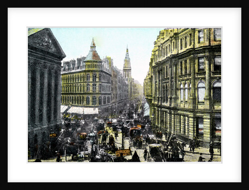 Mansion House and Cheapside, London by Anonymous