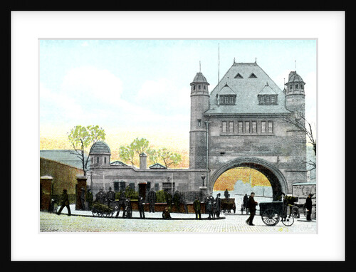 North entrance, Blackwall Tunnel, London by Anonymous