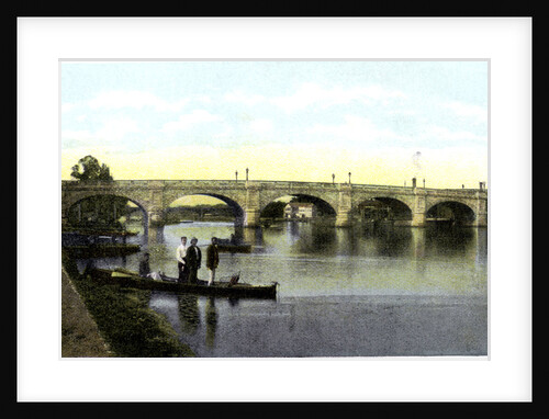Kingston upon Thames Bridge, London by Anonymous