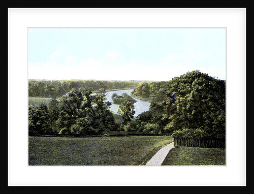 View of the Thames From Richmond Hill, London by Anonymous